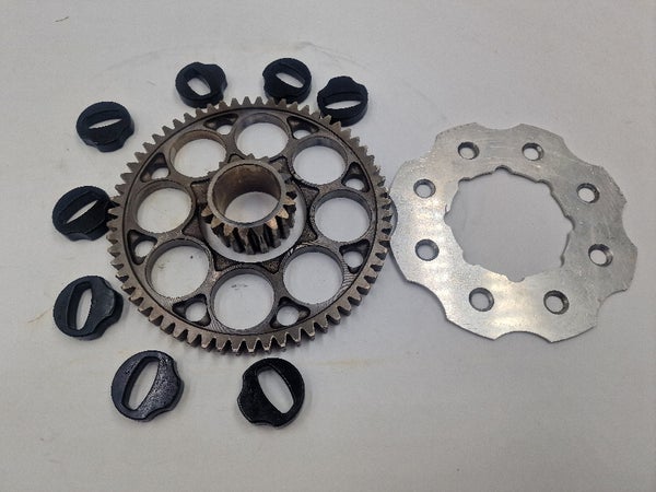 Clutch outer, only sprocket (Honda CRF450 2003) (22100-MEB-770)