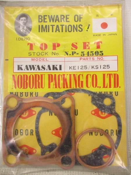 NOS Yl&auml;p&auml;&auml;n tiivistesarja, Kawasaki KE 125 / KS125 1974-1983 NP-54505